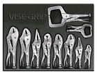 1078tray Irwin The Originala Locking Pliers Tray Set