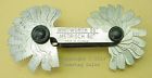 12665-52 Stahlwille Germany British Whitworth Metric Screw Thread Pitch Gauge