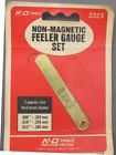 2233 Kd Tools Nos Feeler Gauge Set Popular Hard Brass Blades