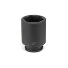 3080d Grey Pneumatic Drive Deep Impact Socket