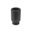 3160d Grey Pneumatic Drive Point Deep Impact Socket