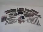 34325 Craftsman Mechanical Tool Set Sockets Ratchet Wrenches Metric Sae