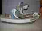 15.2h 5215 Lladro Figurine Fishing With
