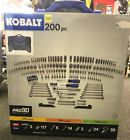 573356 Kobalt Piece Standard Sae Metric Mechanic Tool Set Hard Case