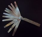 600t41509 Xerox Issued Metric Feeler Gauge Thicknesses Blades