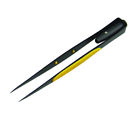 70401 General Tools Lighted Tweezers With Smooth Point Tip Powerful Led