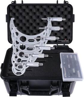 Eg00-0906 Accusize Industrial Tools 0-6 Inch By 0.0001ftft 6 Pc/set