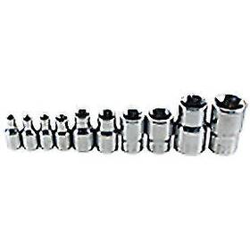 Atd-178 Atd Tools 663126001780 1/4 Inch 3/8 And 1/2 Dr. Star Socket Set 10 Pc.