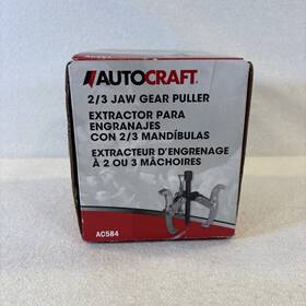 Ac584 Autocraft 2/3 Jaw Gear Puller Extractor 3 1/4 Inch Reach