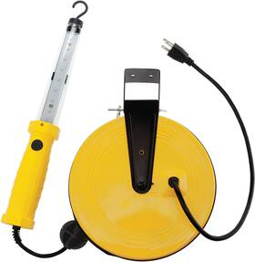 Bay-sl-866 Bayco Products Sl-866 1 200 Lumen Led Work Light With Magnetic Hook On Retractable Reel