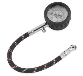 151503 Bikemaster Dial Gauge With Hose 15 Psi Tire Pressure