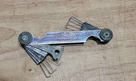 Blue Point Fb301 Blue-point Fb-301 Wire Gap Gauge Tool Made In Usa Mechanic Automotive