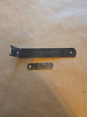 Fb308b Blue Point Step Feeler Gauge Holder Tool With .015/.017