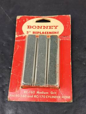 Rc-162 Bonney 3 Inch Replacement Medium Grit Stones For Rc-160 And Rc-170 Hone