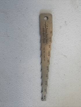 103-6t16 Brake Tech Tools Pocket Gauge