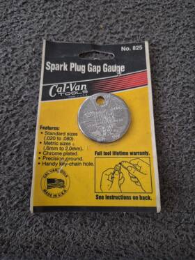Calvan 047084008256 825 Spark Plug Gap Gauge