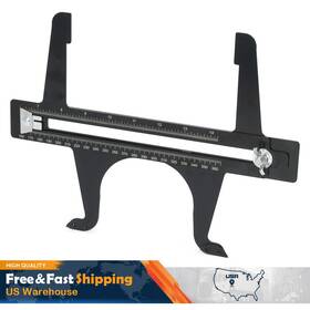Ccr15bk Carlor Brake Measuring Tool 6.5-14.25 Inch 160-360mm Dual Scale Combination For Cars