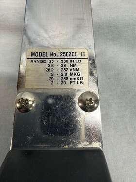 Computorq2 Cdi 2502ci Digital Torque Wrench Model 2502ci-2 Ii