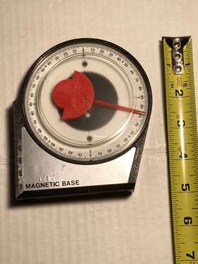 34214 Cen-tech Magnetic Base Angle Finder # Excellent Condition