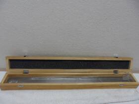 Cbi-56429 Central Tools 56429 Chicago Brand 24 Inch Precision Straight Edge With Wood Case