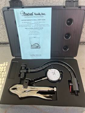 6451 Central Tools Brake Rotor/ball Joint Gage