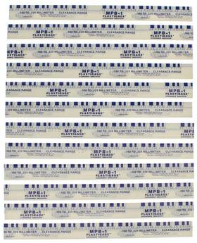 004-.009 Clevite Mpb1 Blue Plastigage .004-.009 Part No