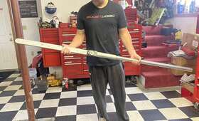 5120-221-7984 Consolidated Devices 1 Inch Drive Torque Wrench 0-1000 Foot Pounds Meter Kilograms