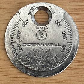 Ca-sg1 Cornwell Tools Spark Plug Gapper Gap Checker Feeler Gauge Usa
