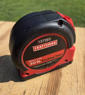 9-37393 Craftsman 37393 937393 Vintage Tools 30ft Heavy Duty Self-locking Tape Measure Euc