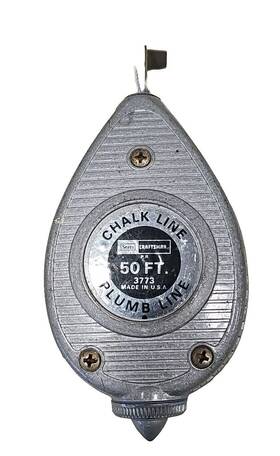 93773 Craftsman 3773 Sears 50 Foot Chalk Line Plumb Crown Logo