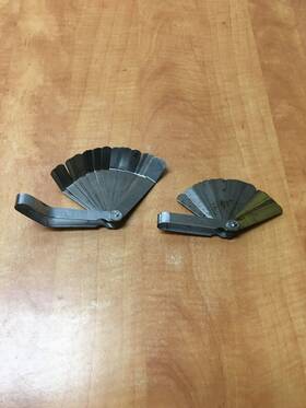 40802-40811 Craftsman Usa Offset Feeler Gauge 40802 .005-.030 Sae/metric And 40811