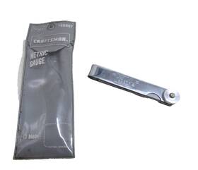 40807 Craftsman Nos Tools 13-blade Thickness Feeler Gauge Metric Usa