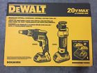 Dck263d2 Dewalt Max Xr Cordless Drywall Screwgun And Tool 885911346863