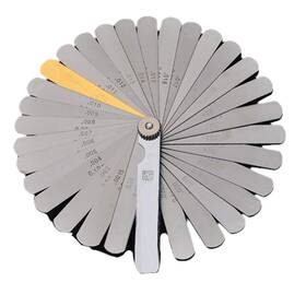 32fg Edward Tools Harden 32 Piece Feeler Gauge Set - Metric/inch 0.04-0.88 Mm