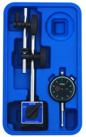72-520-199 Fowler Magnetic Base And Black Face Indicator With Fine Adjust