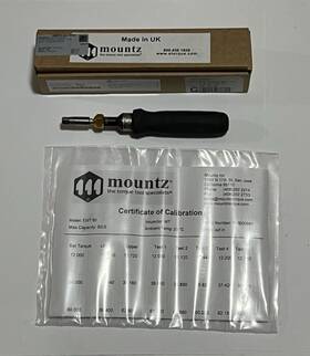 Emt60 Gedore Mountz 1/4 Drive Adjustable Torque Screwdriver 10-60 In/oz Box Paperwork