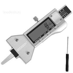 22-25320 Godeson Metal Digital Tire Tread Depth Gauge Lcd Display