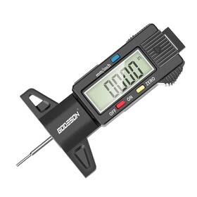 Dtg02gd-de Godeson Digital Tyre Tread Depth Gauge Uk 0-25.4 Mm Inch Guage 1 Pack