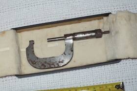 015625 Goodell-pratt Vintage Micrometer 1-64 Greenfield Mass