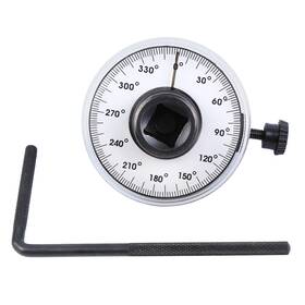 H-yeeu 723044221254 1/2 Inch Torque Wrench Angle Gauge Tool 360 Adjustable Drive Meter