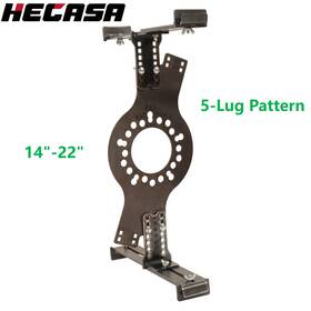Hecasa Bsap000013318 5-lug Bolt Pattern Wheel Fitment Simulator Tool Tire/rim Size Measuring Mockup