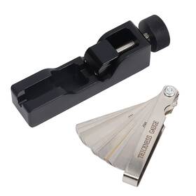 Hiwowsport 753848976197 Spark Plug Gap Tool And 32 Blades Metric Feeler Gauge Filler Measuring Tools