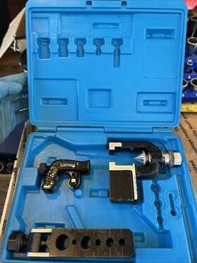 400-f Imperial Eastman Tube Working Kit Flaring Tool 37 And Cutter Usa Case Set