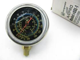 Ggl-1 Interdynamics Low Side Glycerin Filled Manifold Gauge 0-250 Psi