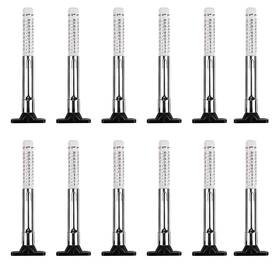 Itechpanda 611285134504 12 Pack Car Tyre Tread Depth Gauge Truck Tire With Six-sided