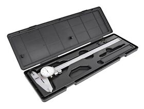 80806 Jegs Dial Caliper With Case 0-12 In. Range 0.001 Increments Stainless