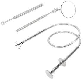 Jegs W1936 Retrieval Tool Kit 3-piece Includes 1 24 Inch Flexible Sha