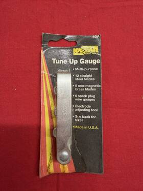 Kastar 077769400006 40a Combination Tune-up Gauge
