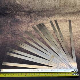 12025 Kastar 12085 Master 25 Blade 12 Inch Feeler Gauges Usa Made