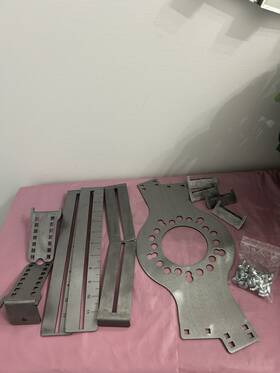 Cdyy-006748 Kasturrboo Wheel Fitment Testing Tool Tire Size Fit Test Measuring Mockup 5-lug Pattern